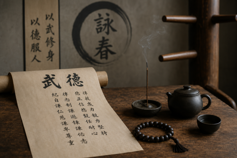 Wu De im Wing Chun – die 14 Tugenden der traditionellen Kampfkunst
